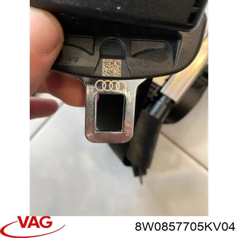 Пасок безпеки передній лівий VAG 8W0857705V04 ціна, від 121.55 USD