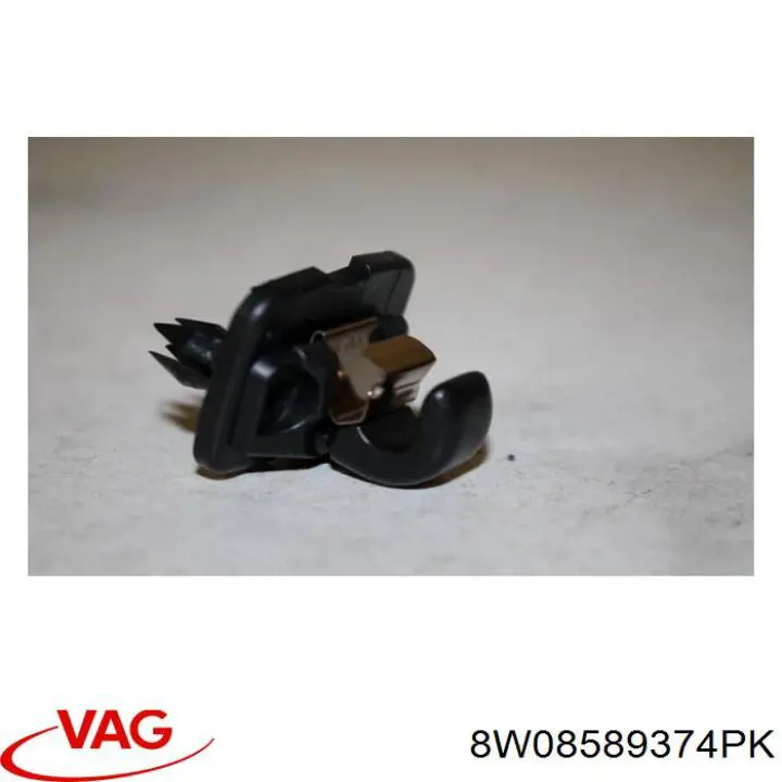 8W08589374PK VAG Накладка (кришка) кронштейна дзеркала салону
