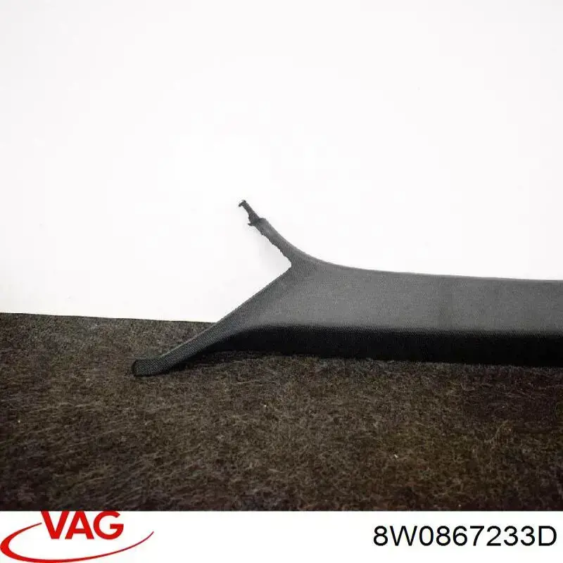 8W0867233D VAG Обшивка стійки кузова внутрішня, передня ліва