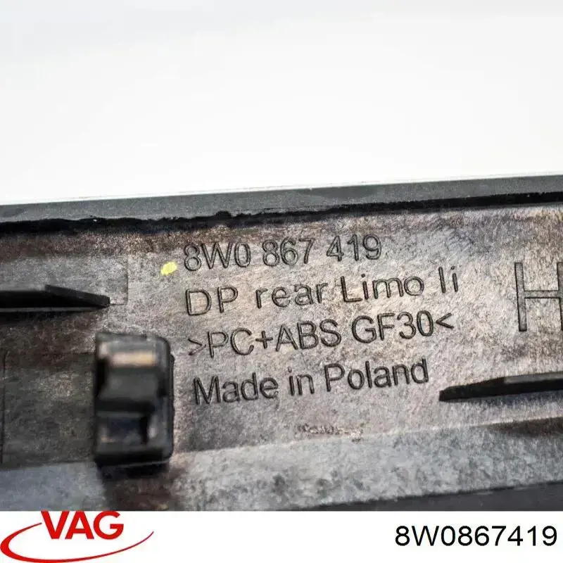  VAG 8W0867419
