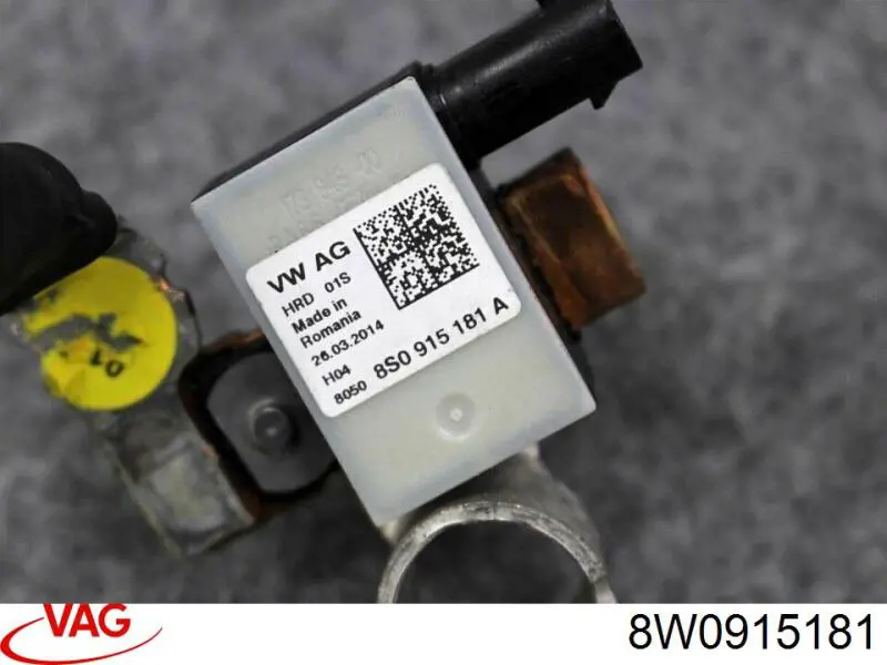 Кабель маси акумулятора (АКБ) VAG 8W0915181 ціна, від 34.42 USD