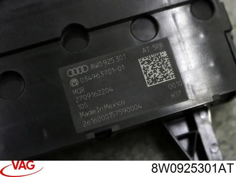 Блок кнопок центральної консолі 8W0925301AT5PR VAG