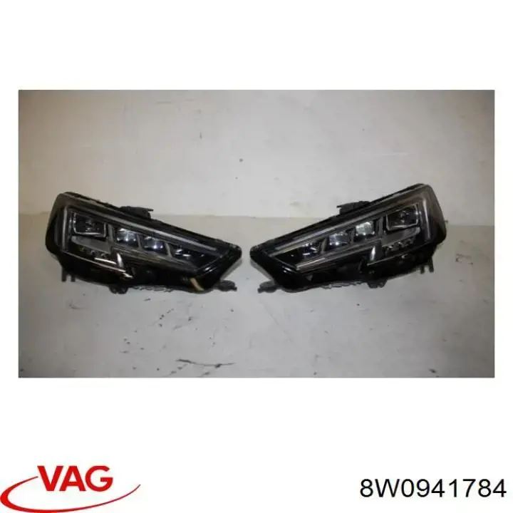 Фара права 8W0941784 VAG