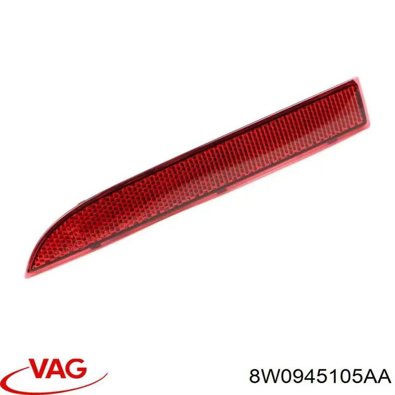 8W0945105AB VAG Лівий катафот бампера