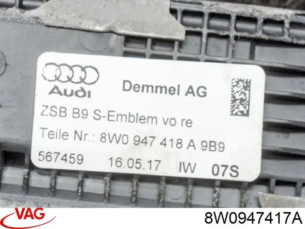 8W0947417A VAG 