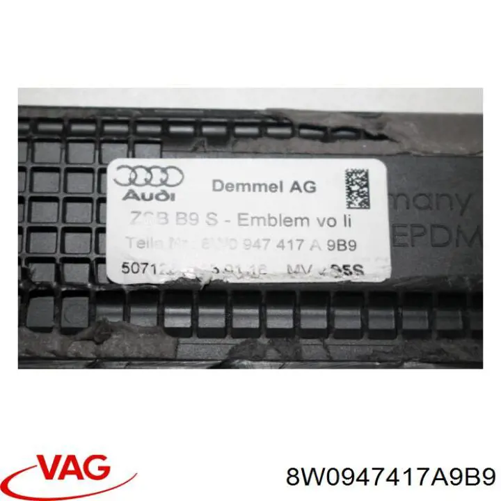 Купити 8W0947417A9B9 VAG 
