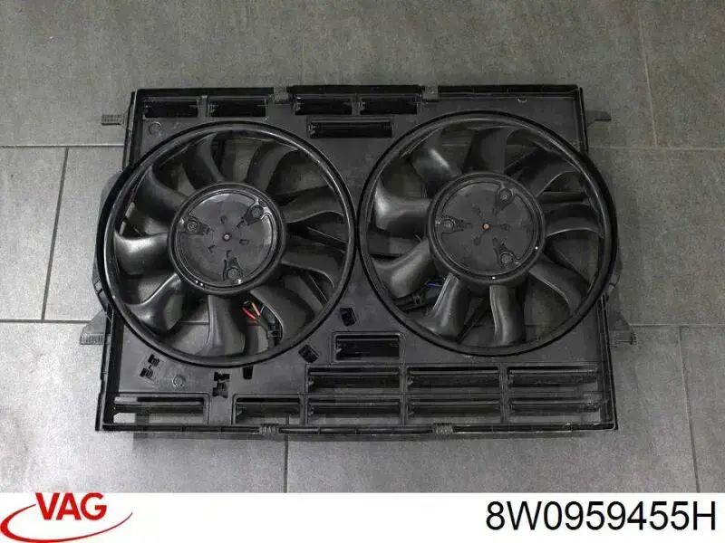 Вентилятор системи охолодження лівий VAG 8W0959455H ціна, від 327.00 USD