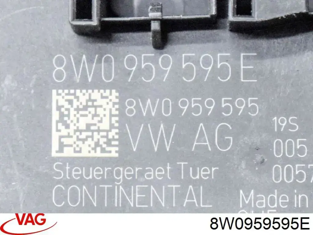 Блок комфорту задніх дверей VAG 8W0959595E ціна, від 6.33 USD