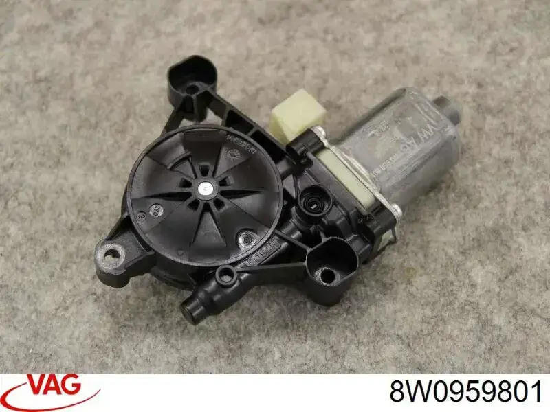 8W0959801 VAG Мотор склопідйомника водійських дверей