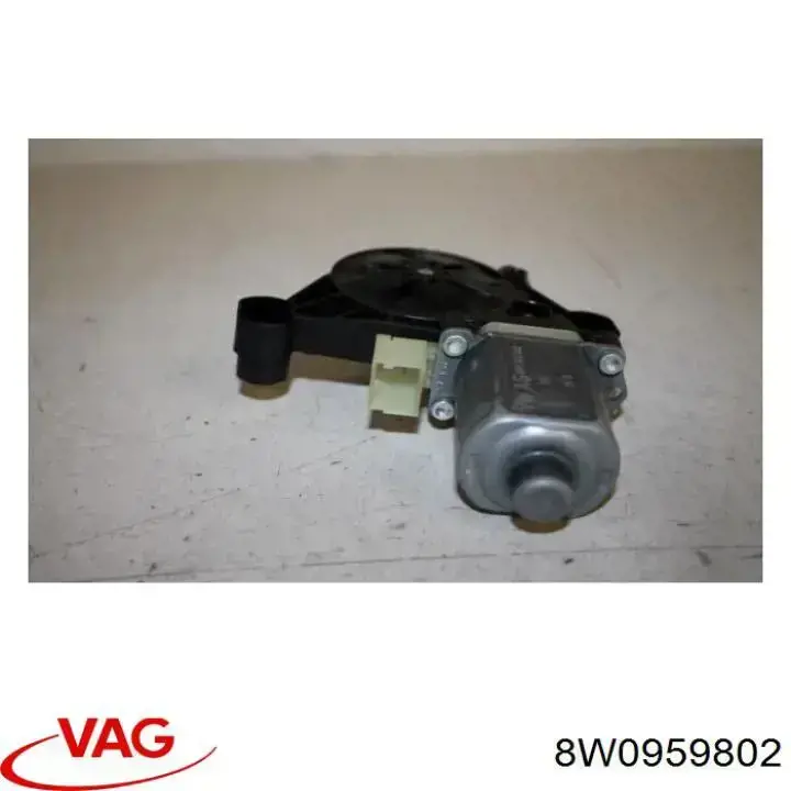 Двигун склопідіймача двері передньої, правої 8W0959802 VAG