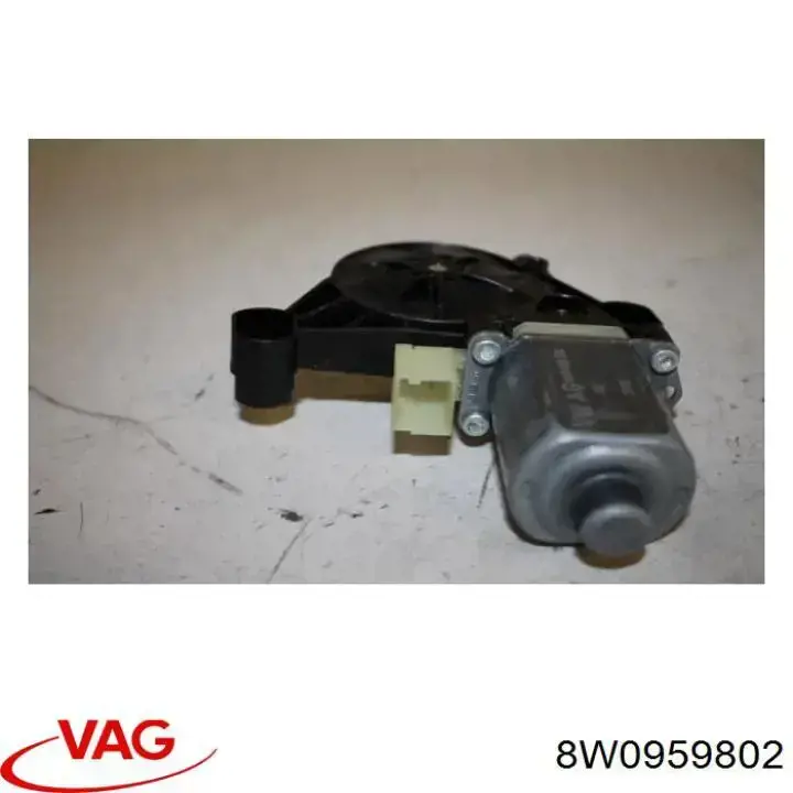 Двигун склопідіймача двері передньої, правої VAG 8W0959802