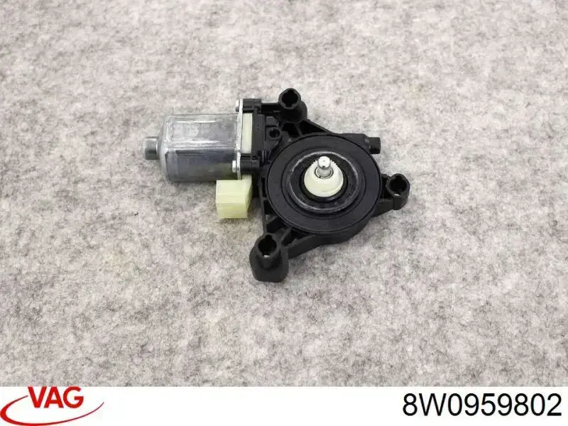 Двигун склопідіймача двері передньої, правої 8W0959802 VAG