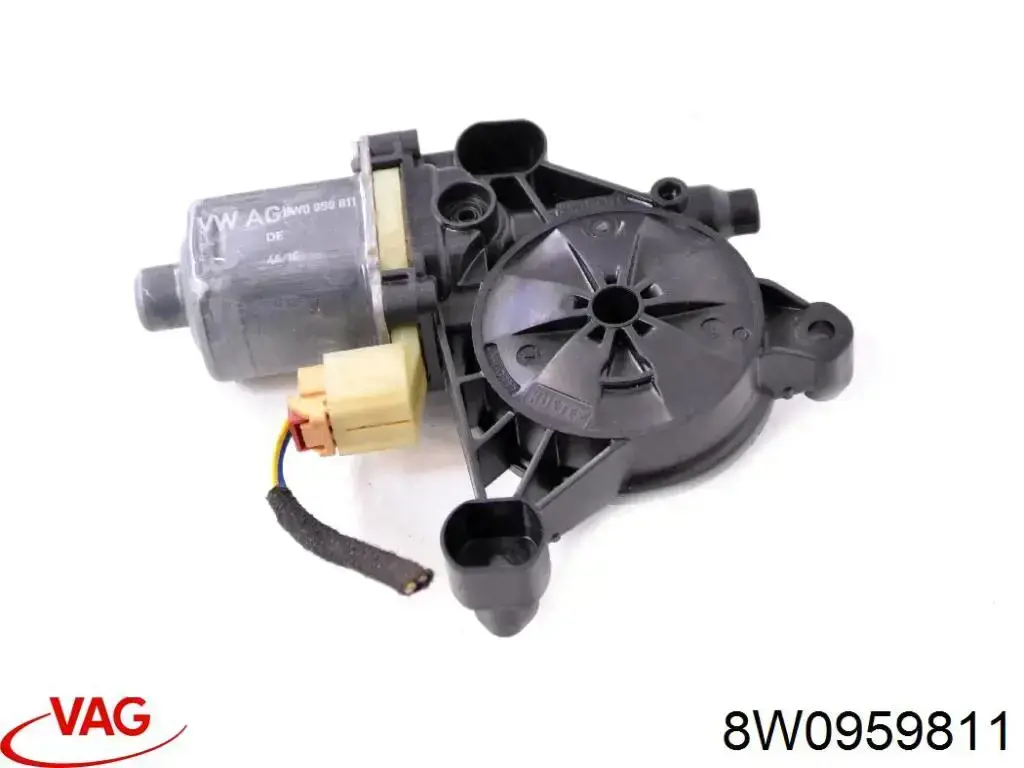 Купити 8W0959811 VAG Мотор склопідйомника дверей задніх, лівих