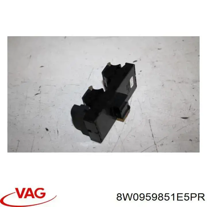 8W0959851E5PR VAG кнопковий блок керування склопідіймачами передній лівий