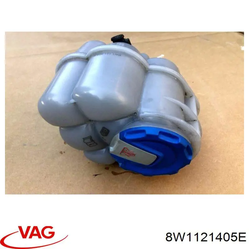 Бачок системи охолодження двигуна розширювальний VAG 8W1121405J ціна, від 31.67 USD