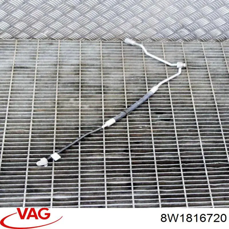 Шланг кондиціонера, від радіатора до випарника VAG 8W1816720