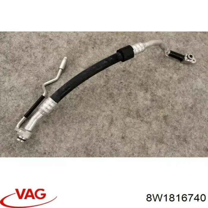 Шланг кондиціонера, від радіатора до випарника 8W1816740 VAG