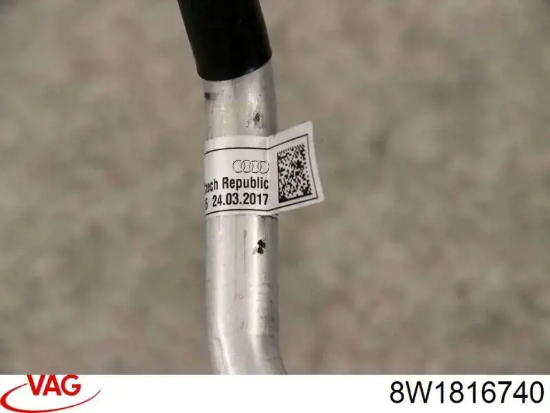 Купити 8W1816740 VAG Шланг кондиціонера, від радіатора до випарника