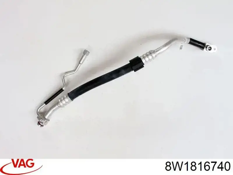 Купити 8W1816740 VAG Шланг кондиціонера, від радіатора до випарника
