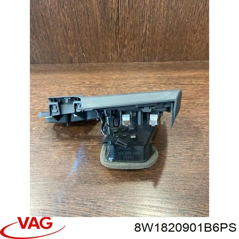 Решітка повітропровода ліва 8W1820901B6PS VAG