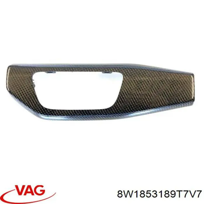 8W1853189T7V7 VAG Молдинг (накладка) приладової панелі "торпедо", лівий