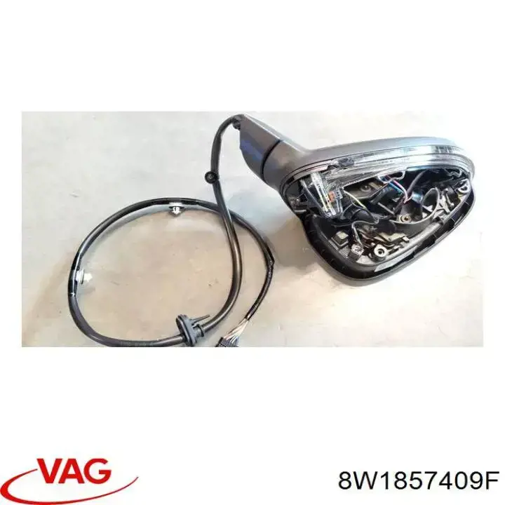 8W1857409F VAG Дзеркало заднього виду, ліве