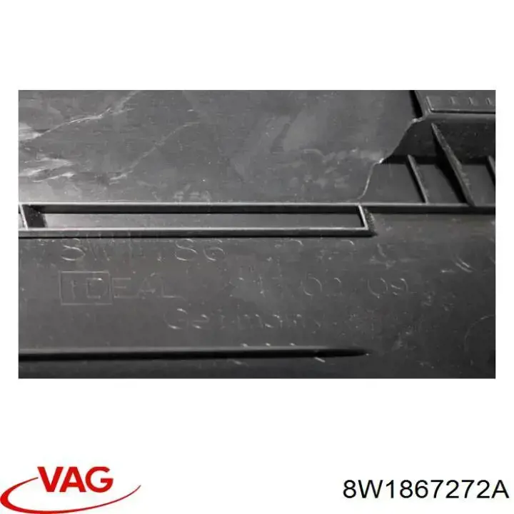 8W1867272A VAG Обшивка стійки кузова внутрішня, передня права