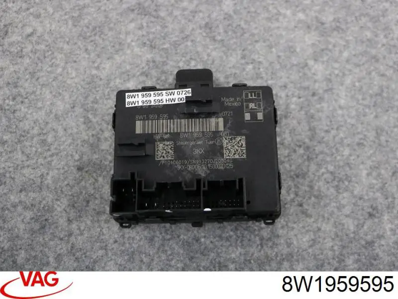 Блок комфорту задніх дверей VAG 8W1959595 ціна, від 15.24 USD