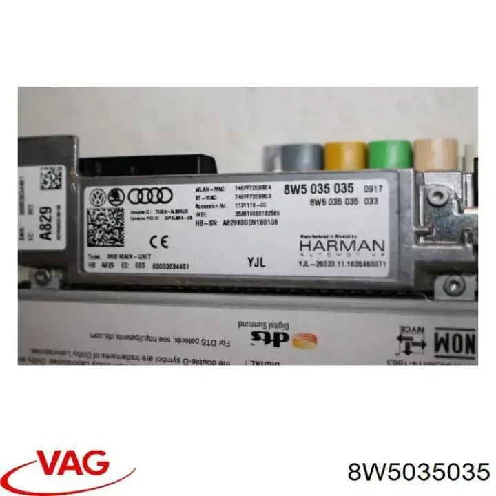  VAG 8W5035035 ціна, від 388.48 USD