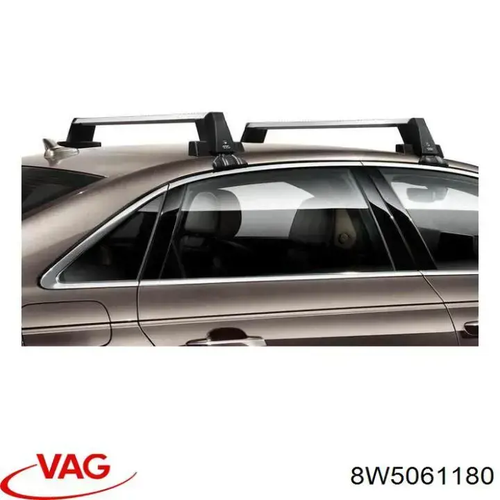 Купити 8W5061180 VAG Килимок багажника