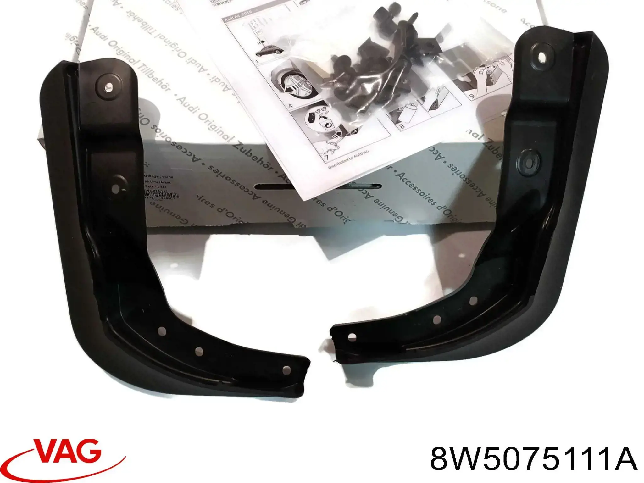 Бризковики передні, комплект VAG 8W5075111A ціна, від 99.35 USD