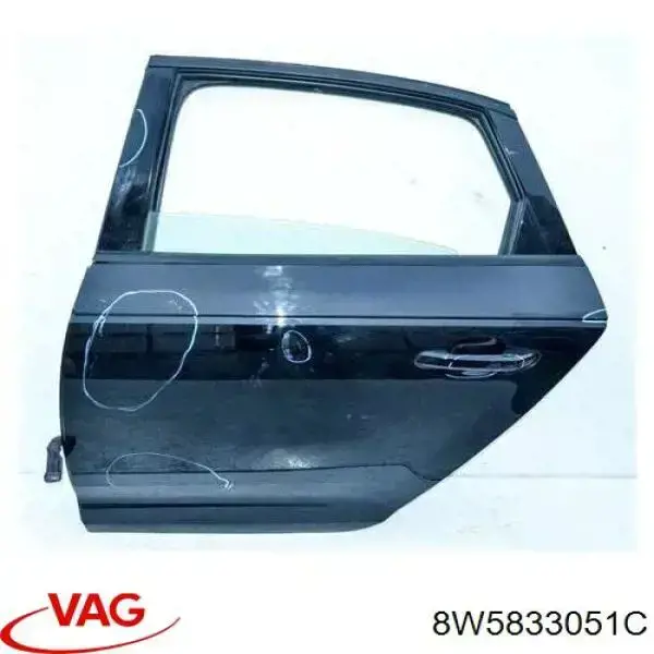 Купити 8W5833051C VAG Двері задні, ліві