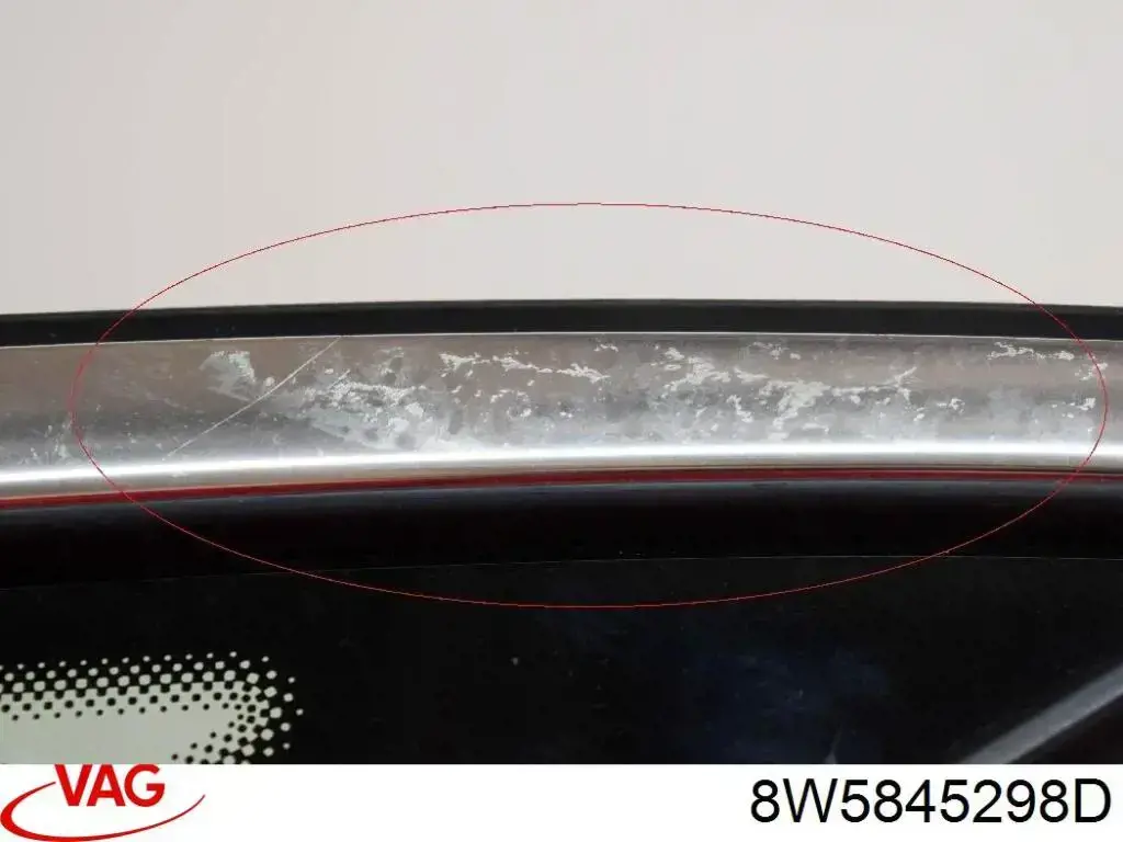 8W5845298D VAG Скло кутове дверей задніх
