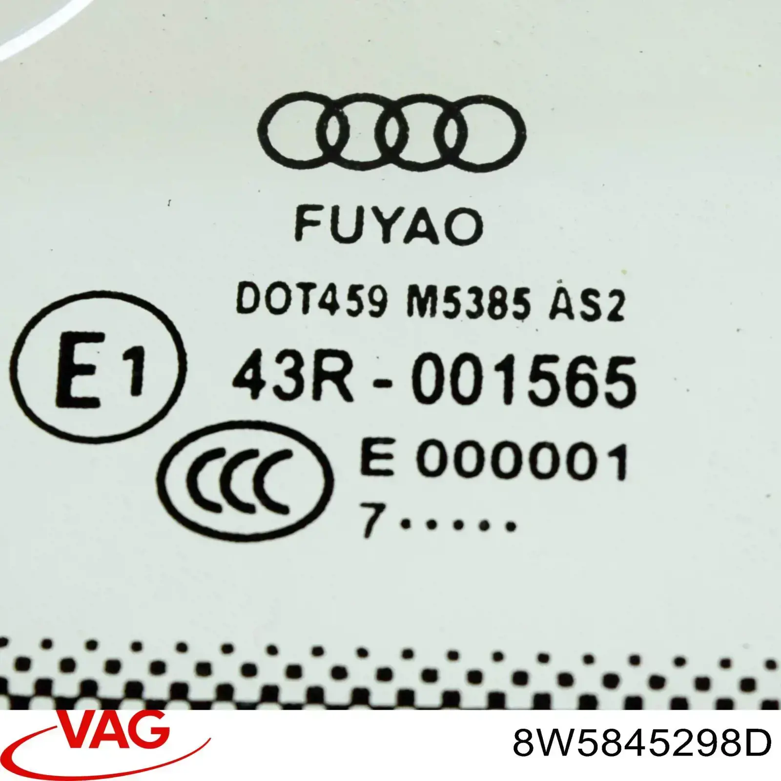 Задня кватирка права VAG 8W5845298D ціна, від 25.40 USD
