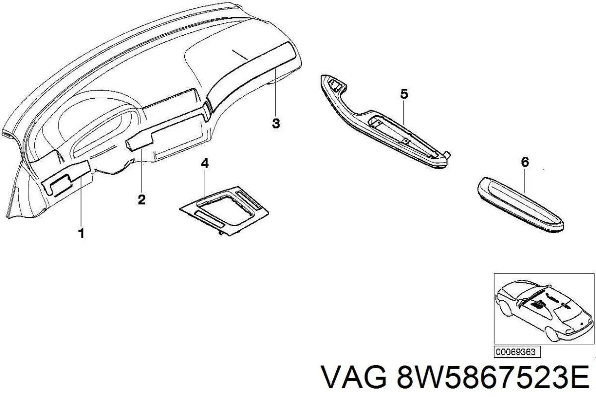 8W5867523E VAG 
