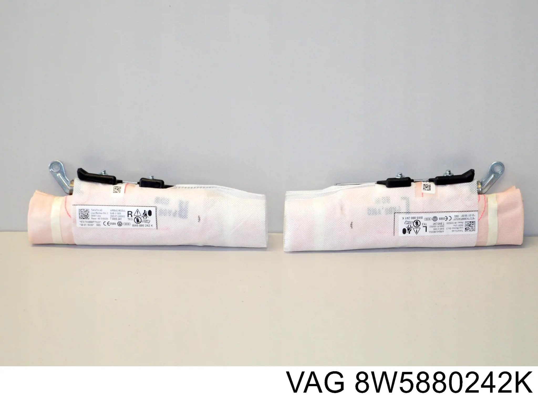 8W5880242F VAG Подушка безпеки AIRBAG спинки сидіння, правого