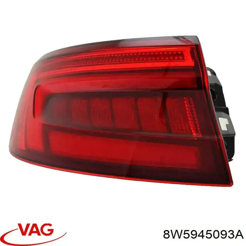 Ліхтар задній лівий, внутрішній VAG 8W5945093A