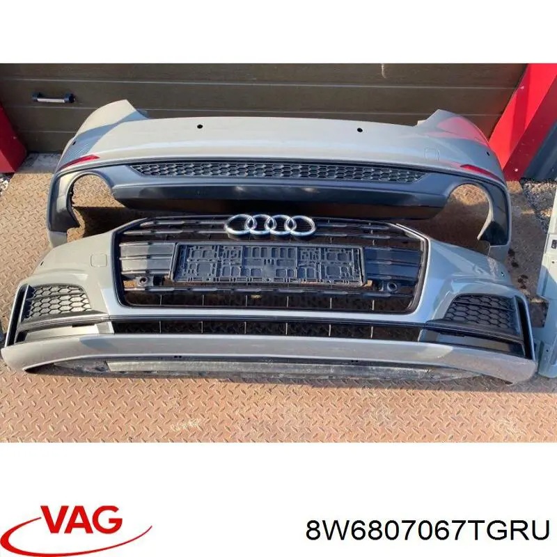 Кожух бампера заднього VAG 8W6807067TGRU ціна, від 82.87 USD
