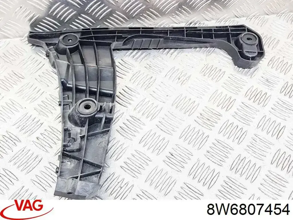 Купити 8W6807454 VAG Кронштейн бампера заднього, правий