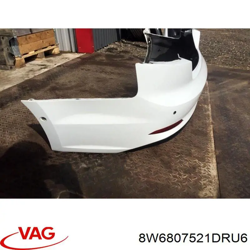 Купити 8W6807521DRU6 VAG Спойлер заднього бампера