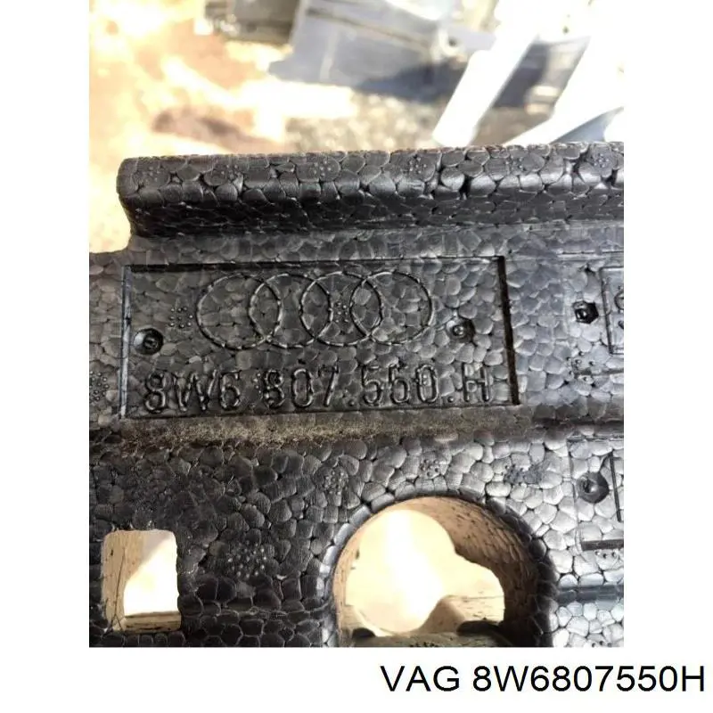 Абсорбер бампера переднього VAG 8W6807550H ціна, від 73.63 USD