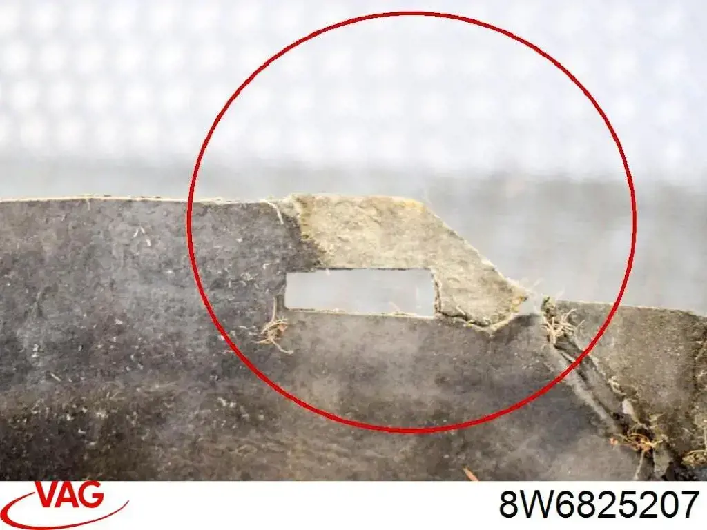 Захист днища, лівий 8W6825207 VAG