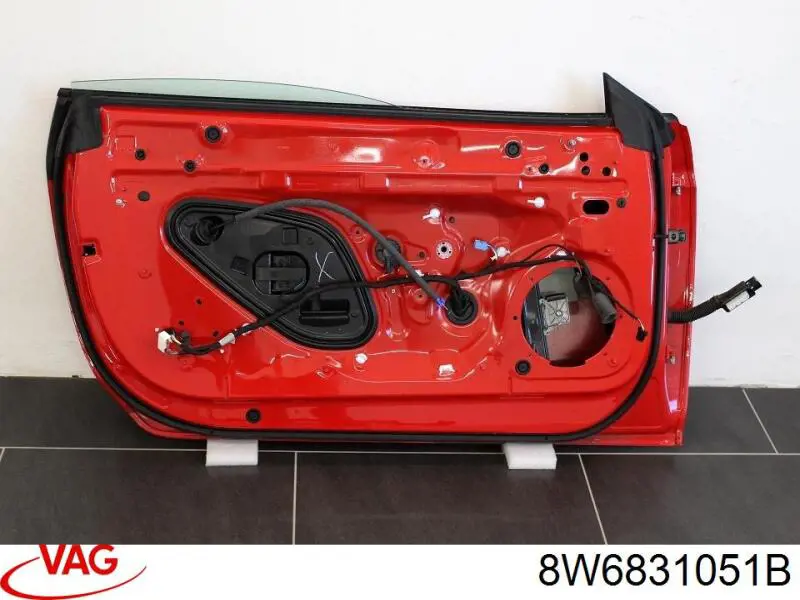 Двері передні, ліві VAG 8W6831051B ціна, від 513.11 USD