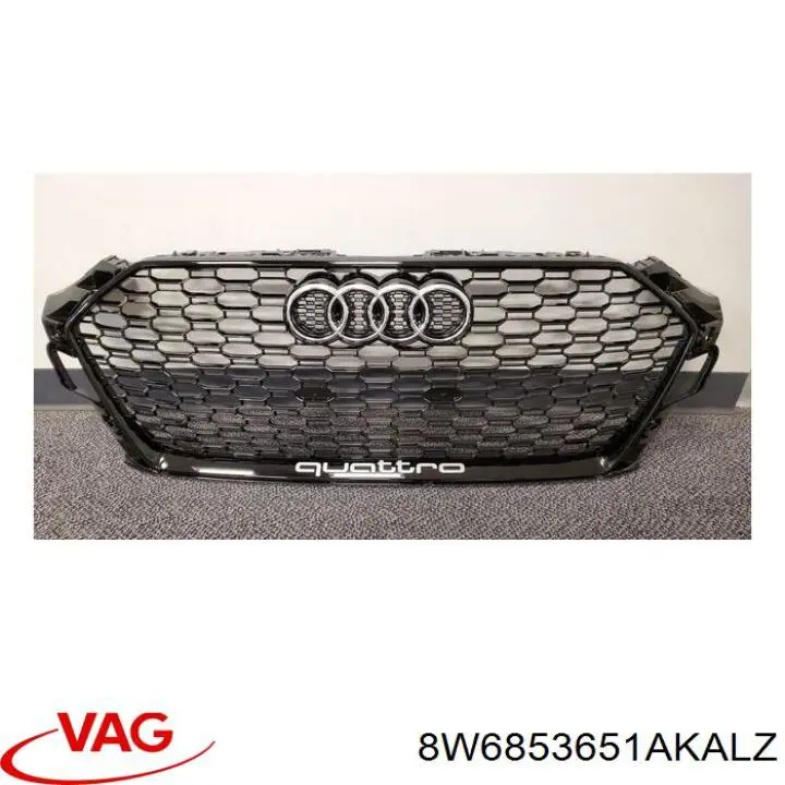 8W6853651AKALZ VAG Решітка радіатора