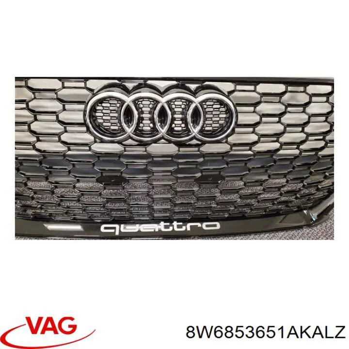 Облицювання радіатора VAG 8W6853651AKALZ ціна, від 1283.25 USD