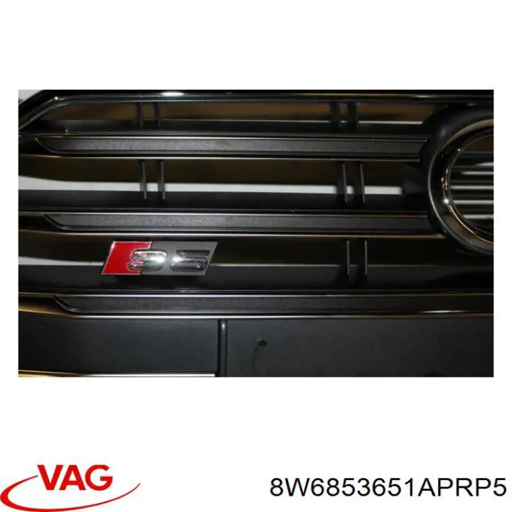 8W6853651APRP5 VAG Решітка радіатора