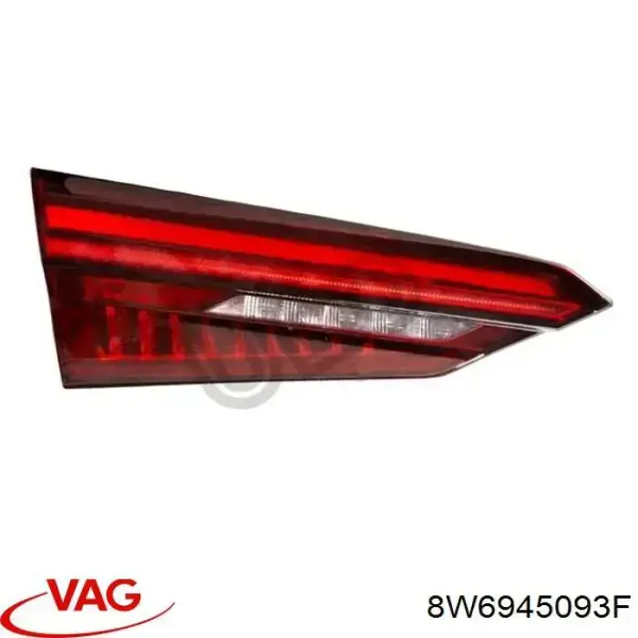 8W6945093F VAG Ліхтар задній лівий, внутрішній