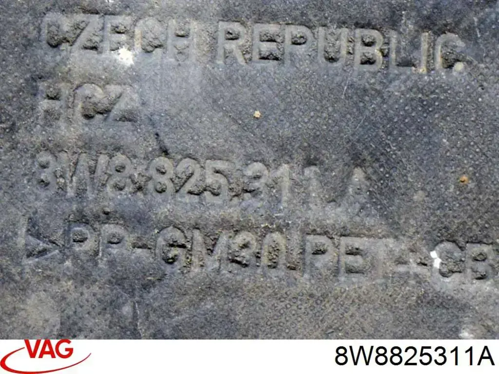 Купити 8W8825311 VAG Захист днища, задній