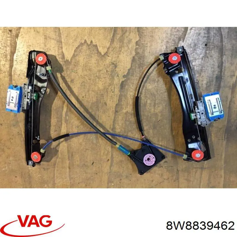 8W8839462 VAG Склопідйомник задніх правих дверей
