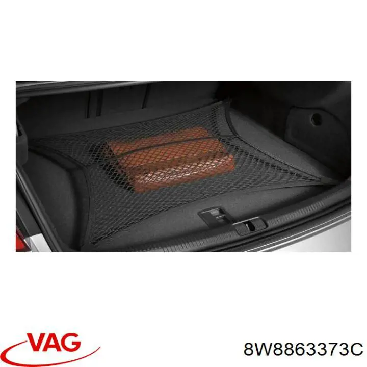8W8863373C VAG Облицювання багажного відсіку нижнє